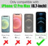 TOOVREN for iPhone 12 Pro Max for Women and Girls with Card Holder Kickstand Adjustable Lanyard Neck Strap, Phone Protective Back Cover for iPhone...